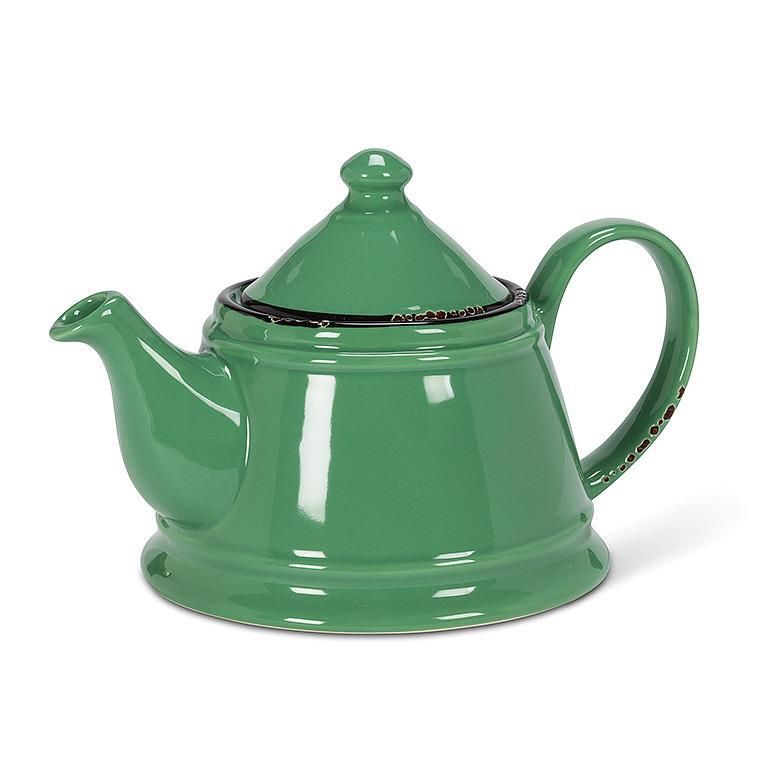 Enamel Teapot - Forest