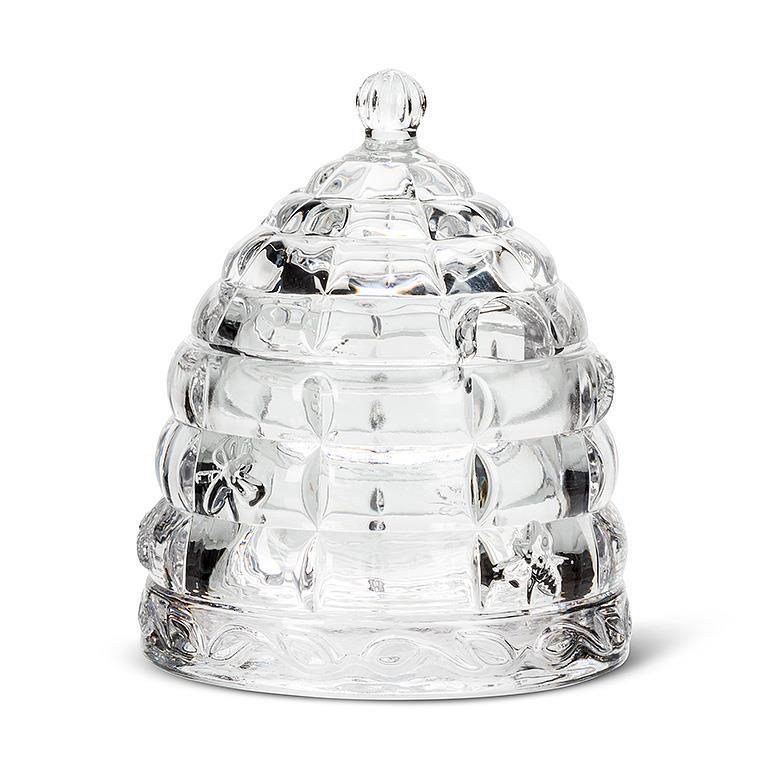 Beehive Honey Pot w/Lid