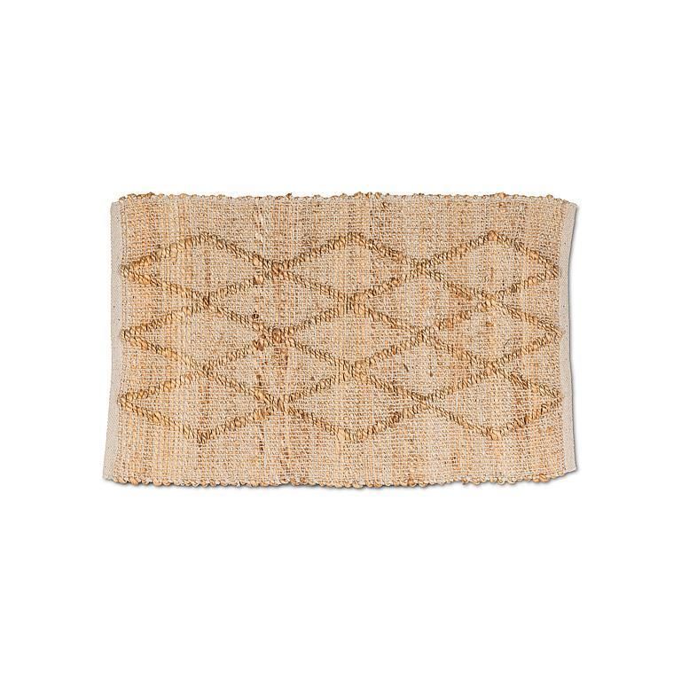 Small Diamond Weave  Mat - 20 X 30