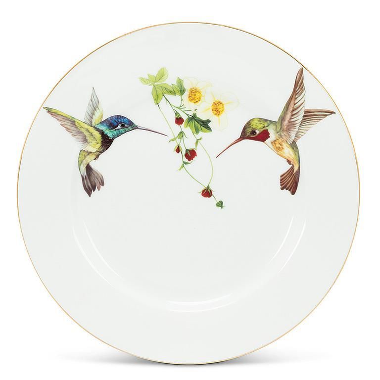 Hummingbird Plate - 8&quot;