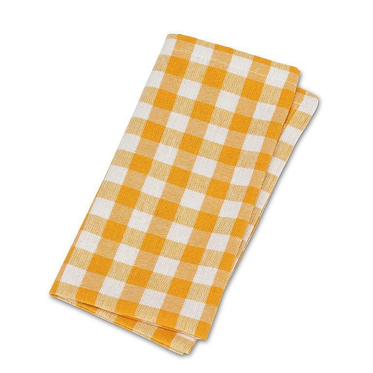 Gingham Yellow Napkin