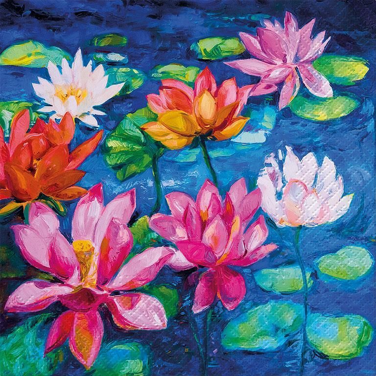 Lily Pond Serviette - Lunch