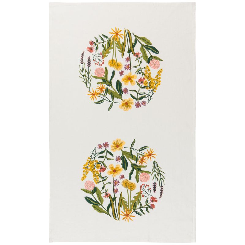 Bees &amp; Blooms Terry Dishtowel