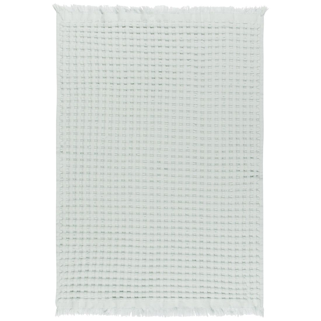 Organic Waffle Hand Towel - Mist