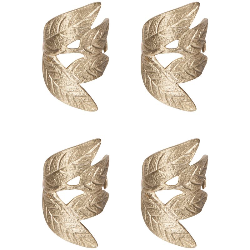 Frond Napkin Ring S/4