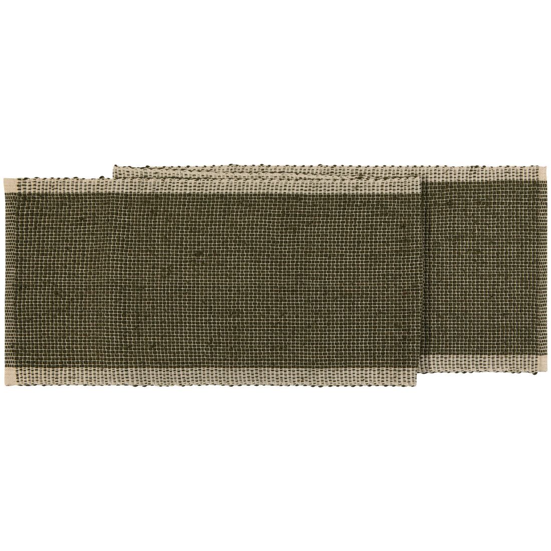 Lattice Olive Branch Table Runner