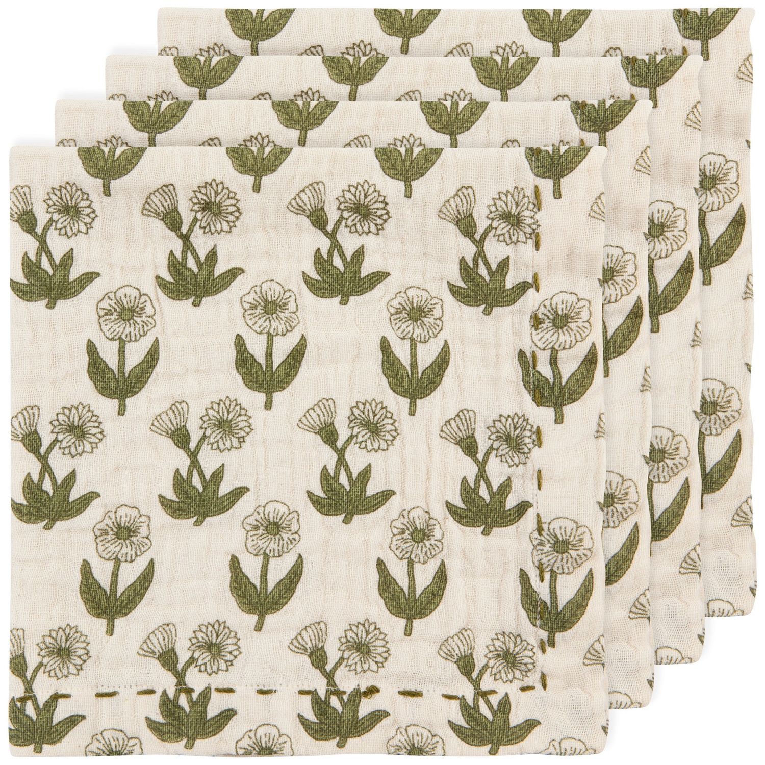 Bloom Double Weave Napkin S/4