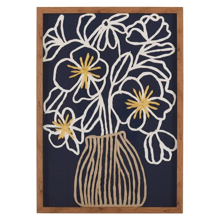 Flower Shadow Box I