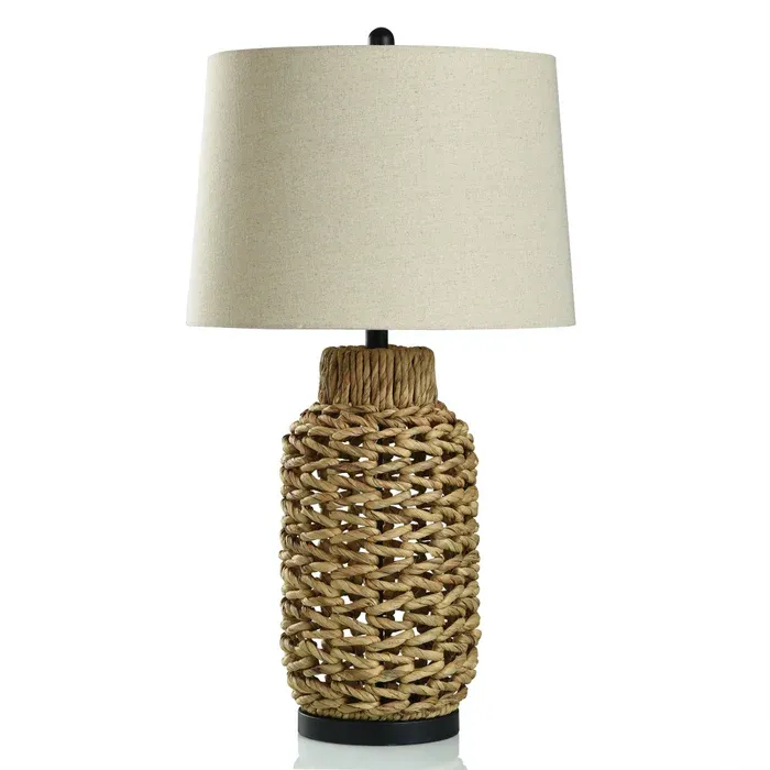 Natural Water Hyacinth Table Lamp