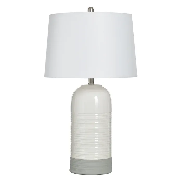 Evian Ivory Table Lamps