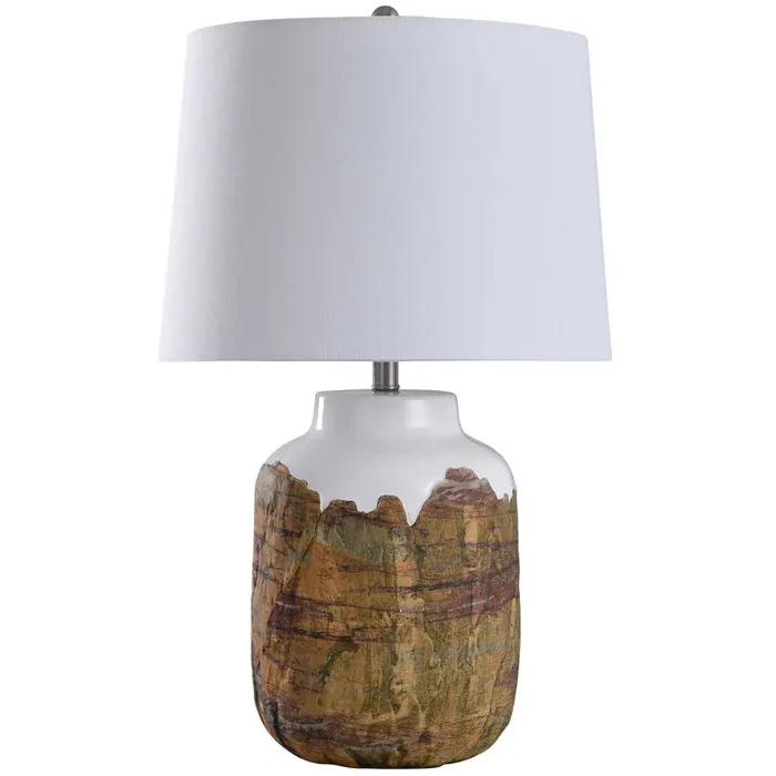 Rustic Canyon Ceramic Table Lamp