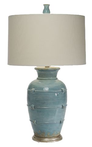 Aphrodite Cyprus Blue Table Lamp