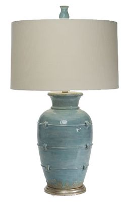 Aphrodite Cyprus Blue Table Lamp