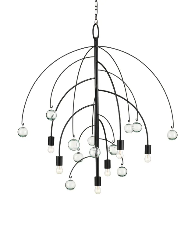 Factotum Black Chandelier