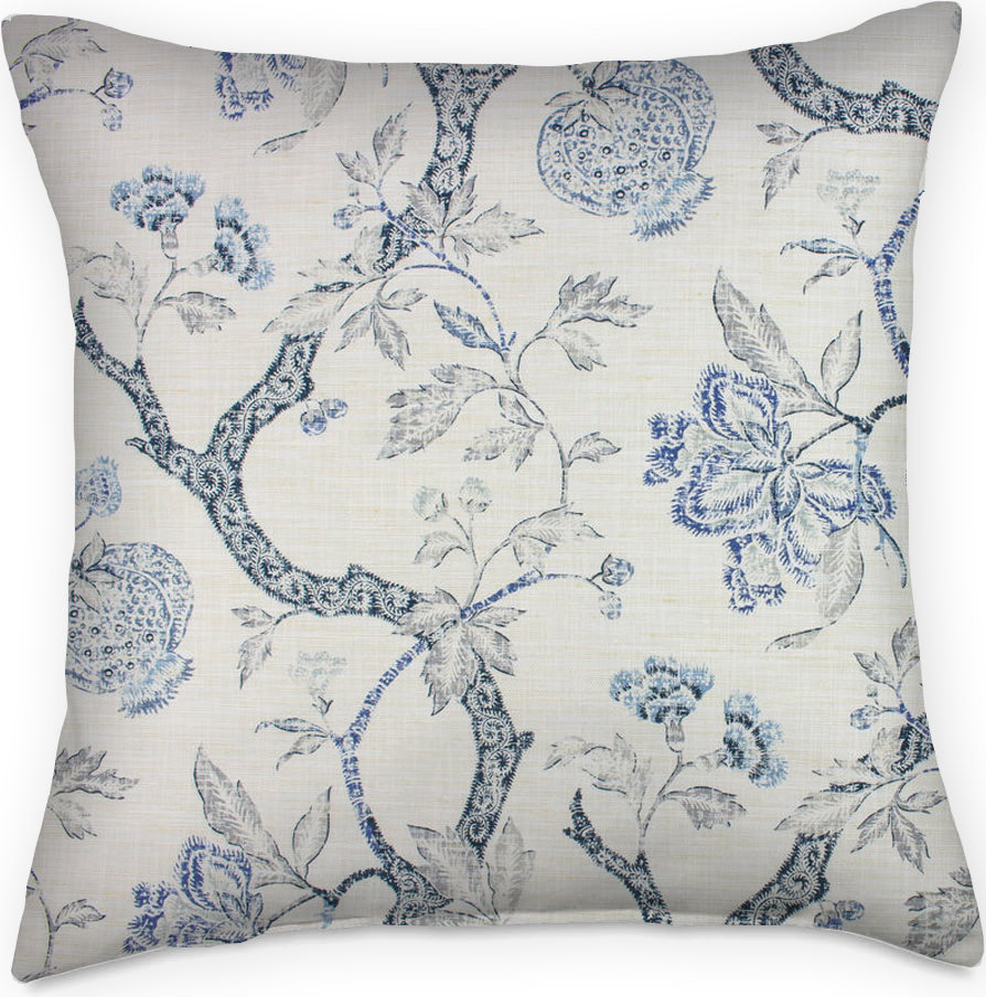 Adelia Batik 21x21 Toss Pillow