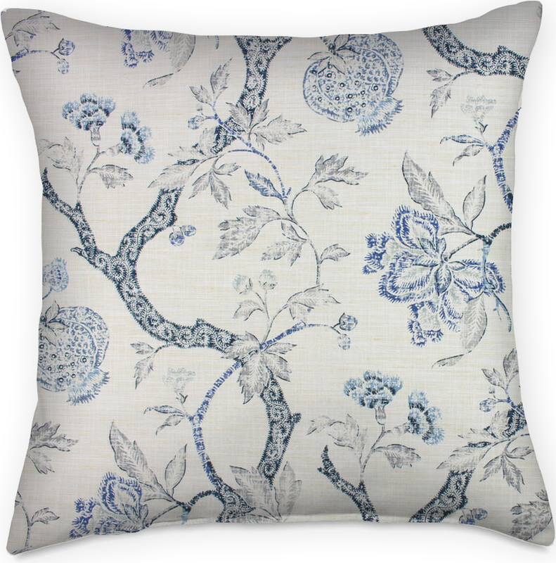 Adelia Batik 21x21 Toss Pillow