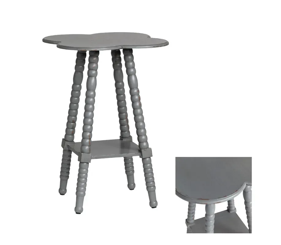 Bar Harbor Accent Table - Grey