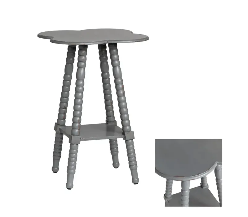 Bar Harbor Accent Table - Grey