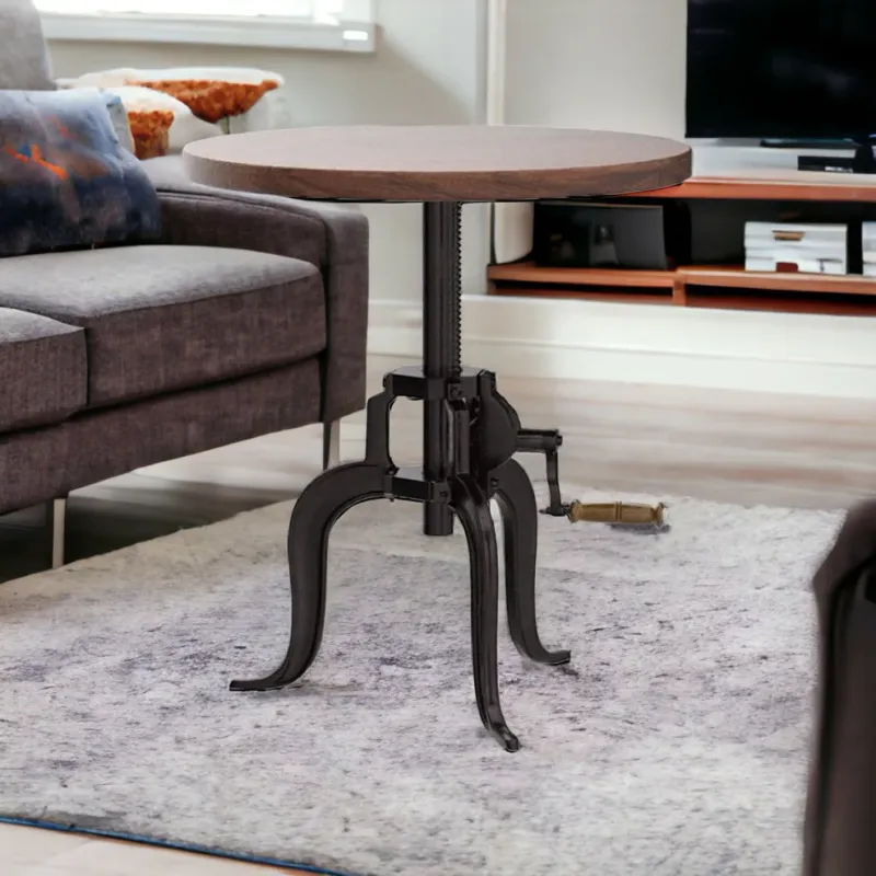 Kai Adjustable Crank Side Table (NACH)