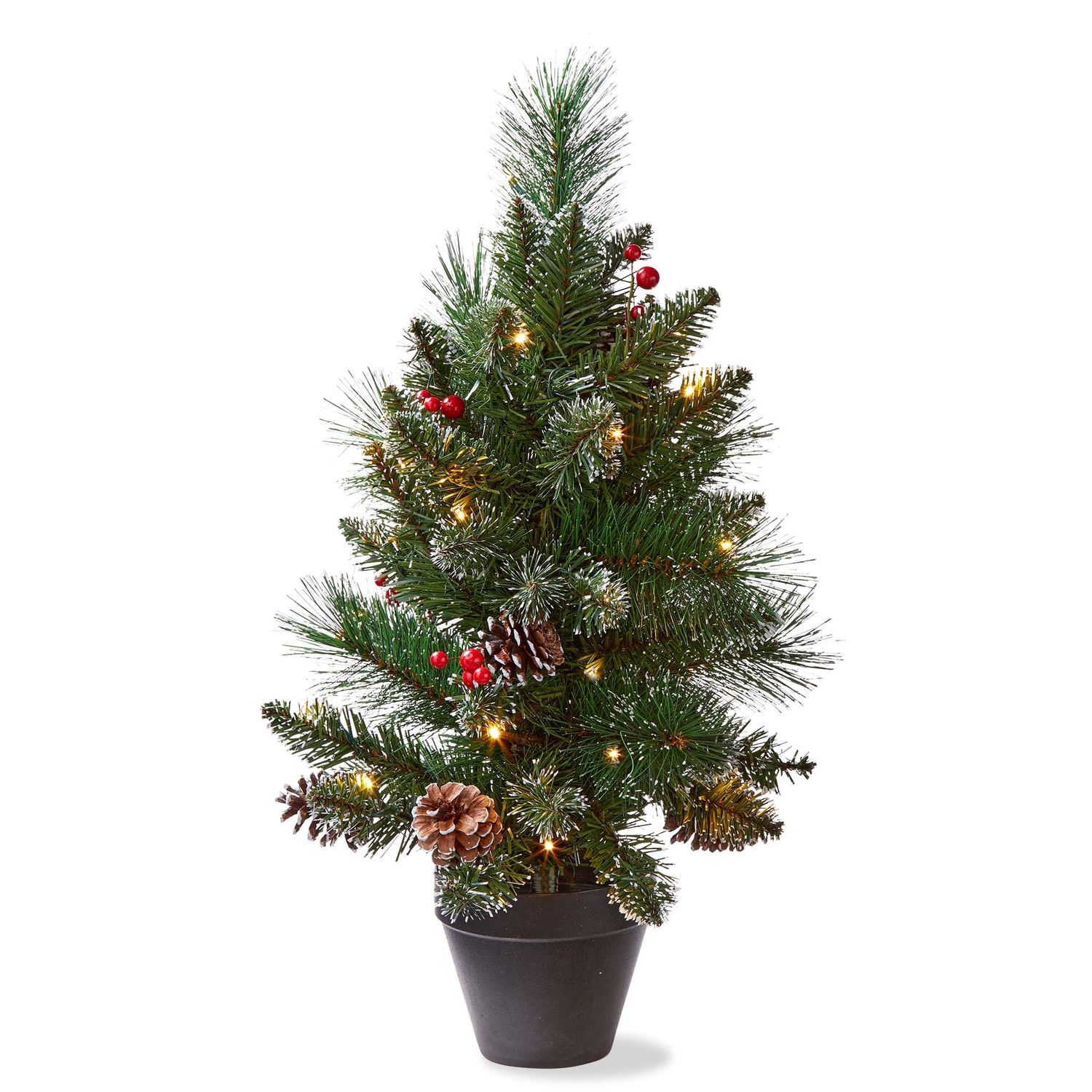 Green Winter Pine Tree - LED