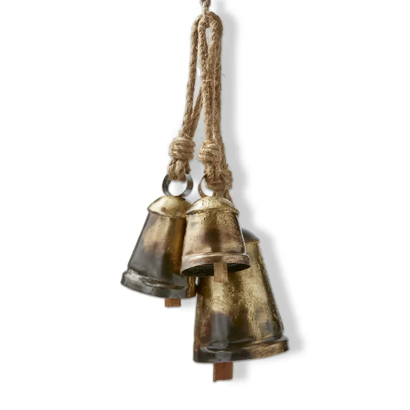 Heritage Bells S/3 - Antique Brass