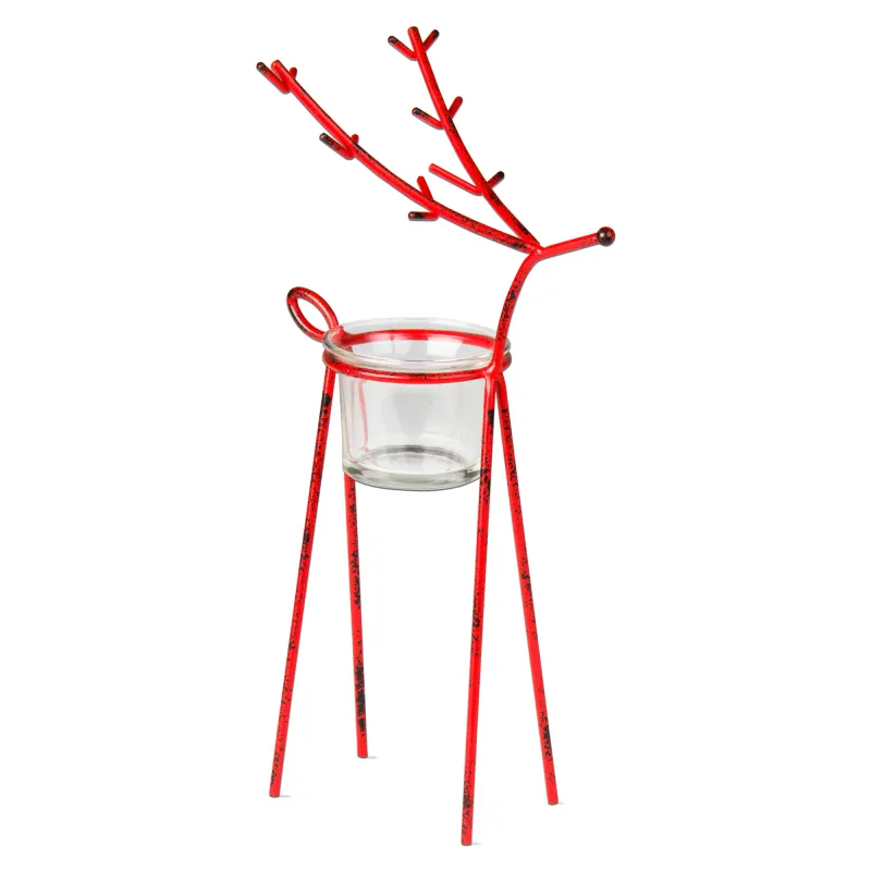 Reindeer Tea Light Holder -