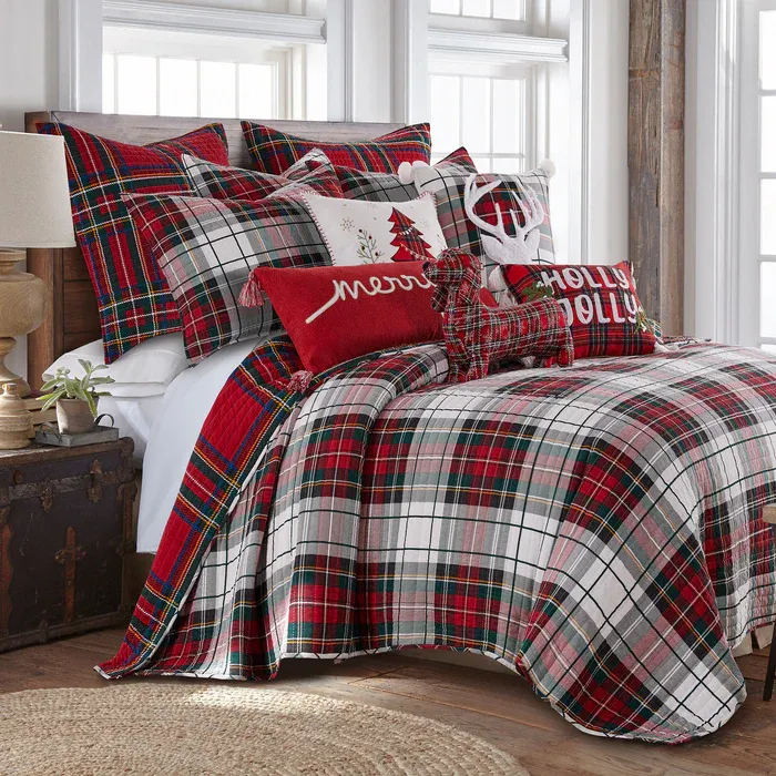 Spencer Plaid Quilt Set