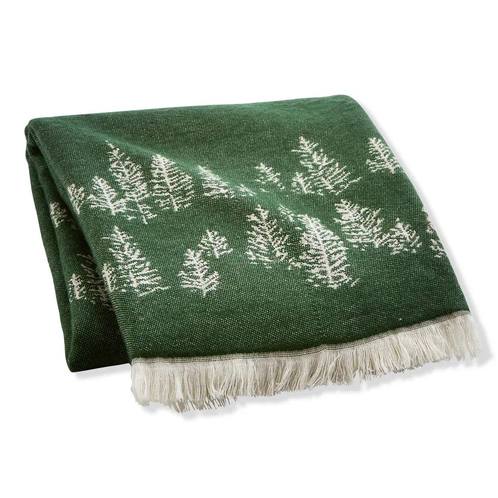 Aspen Throw - Green
