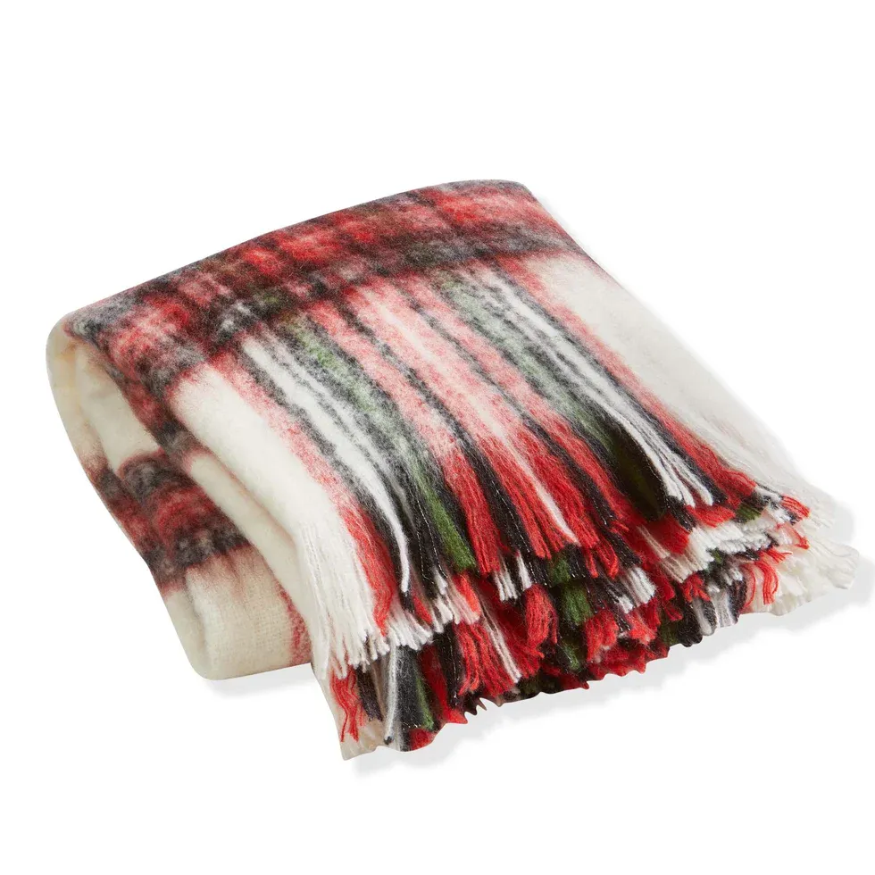 Tartan Check Throw
