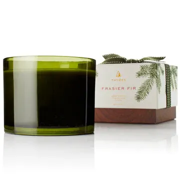 Frasier Fir Collection - Green 3 Wick Candle