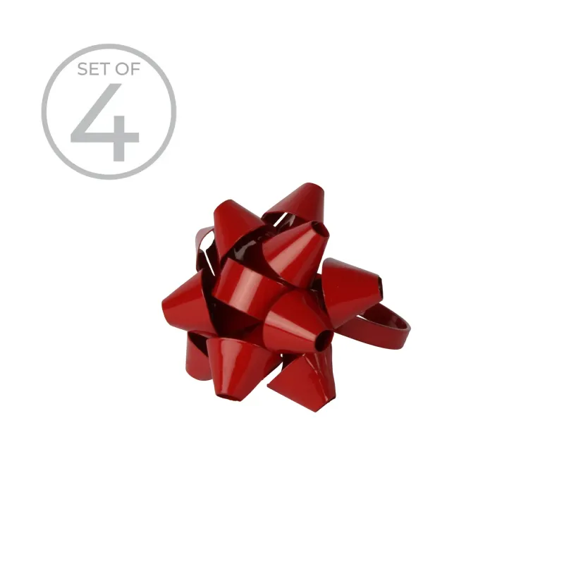 Ribbon Bow Napkin Ring S/4