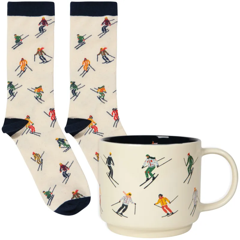Ski Ya Later Mug &amp; Sock Set