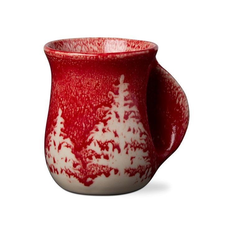 Forest Handwarmer Mug - Red