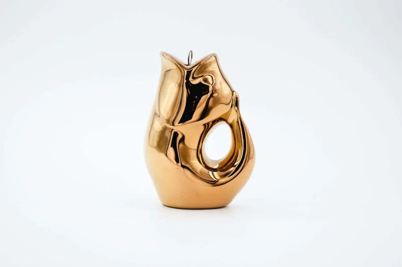 Gurgle Pot Ornament - Gold