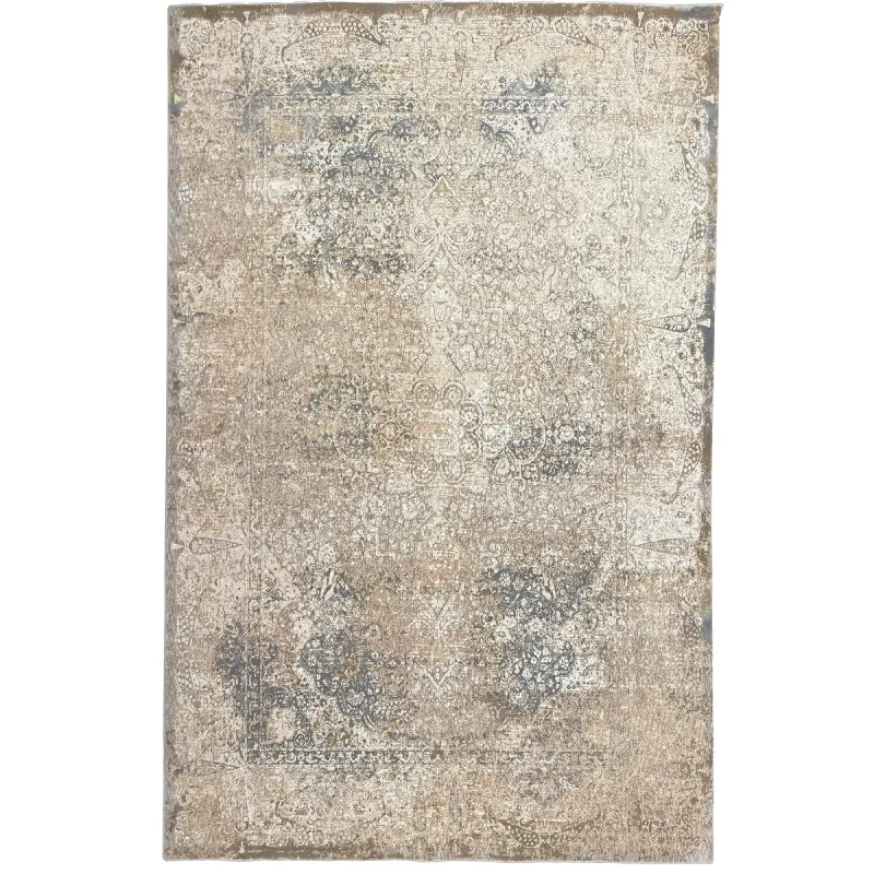 Ives Silver Rug - 4 X 5'10