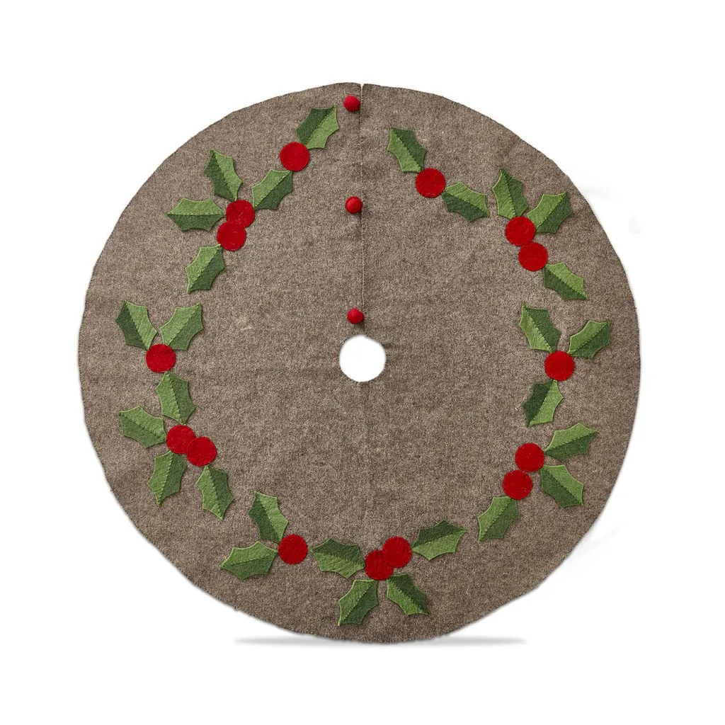 Holly Leaf Tree Skirt