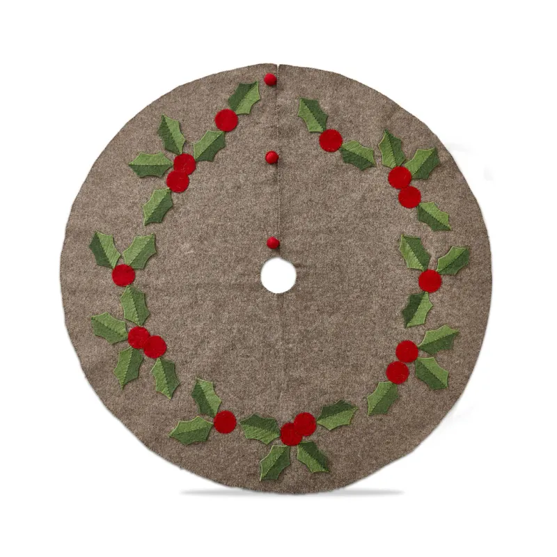 Holly Leaf Tree Skirt