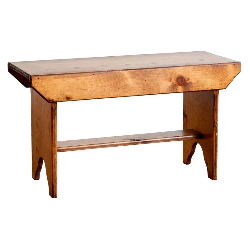 Custom 4' Bench Stained