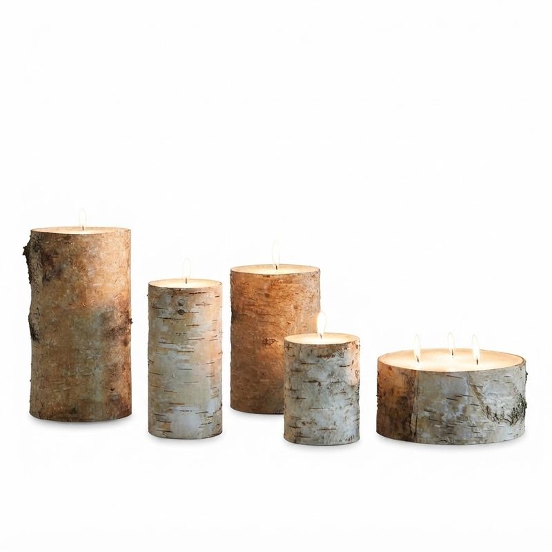 Birch Candle 