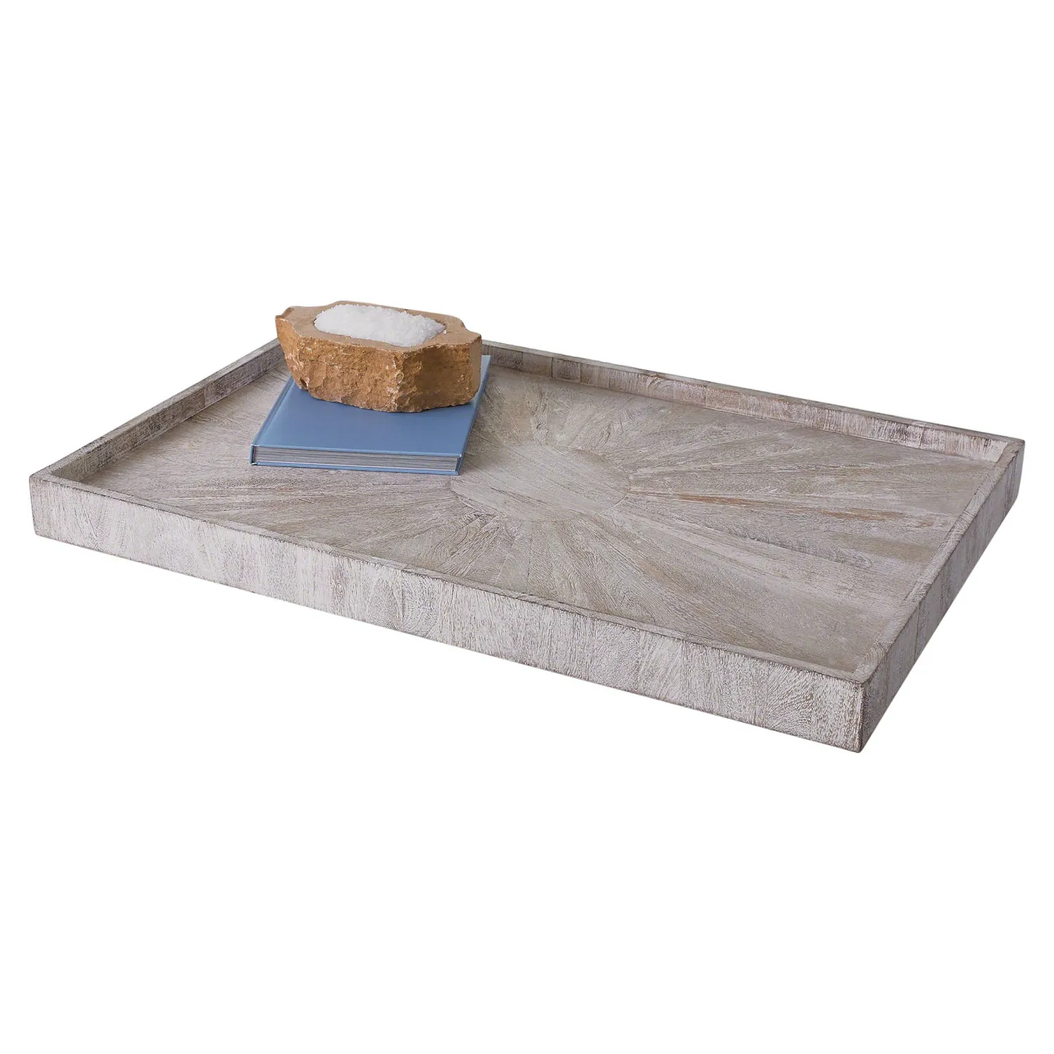Driftwood Ottoman Tray -