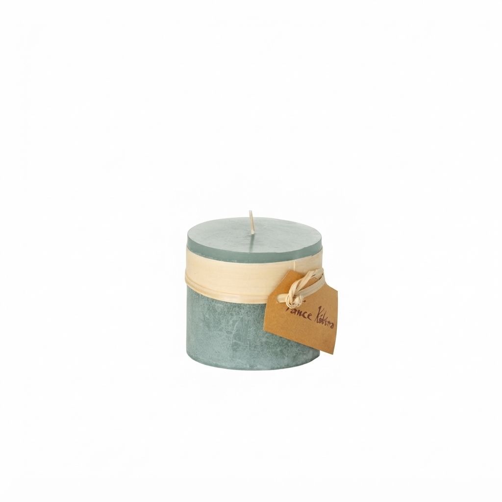 Sage Timber Candle - , Size: 3 X 3