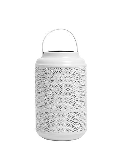 Sunburst Solar White LED Lantern - 