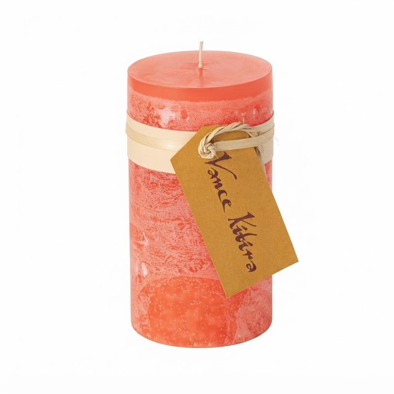 Coral Timber Candle -