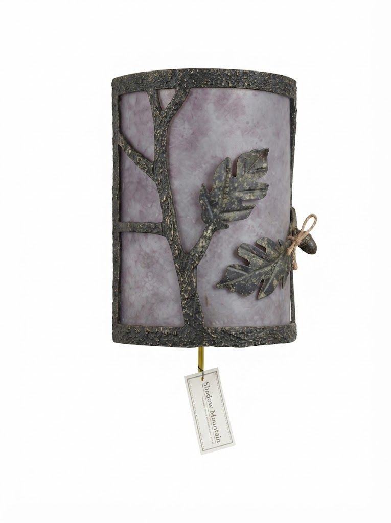 Leaf Mica Wall Sconce (SM)