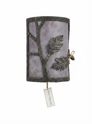 Leaf Mica Wall Sconce (SM)