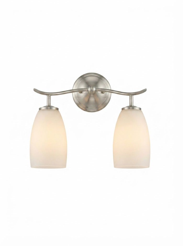 Cortland 2-Light Vanity Sconce - Polished Nickel