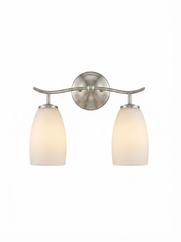 Cortland 2-Light Vanity Sconce - Polished Nickel