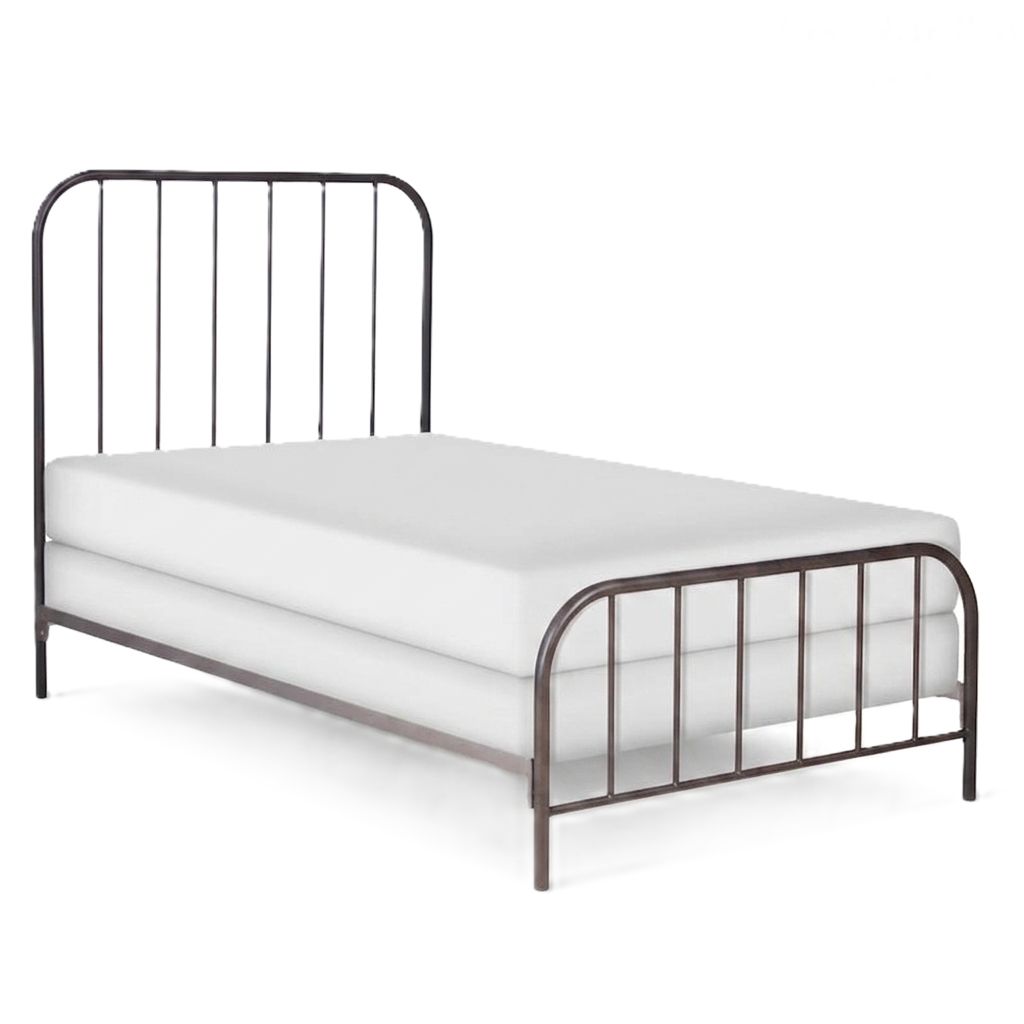 Twin Iron Bed - Copper
