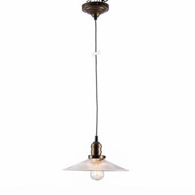 Vintage Glass Pendant - Bronze (ADV)