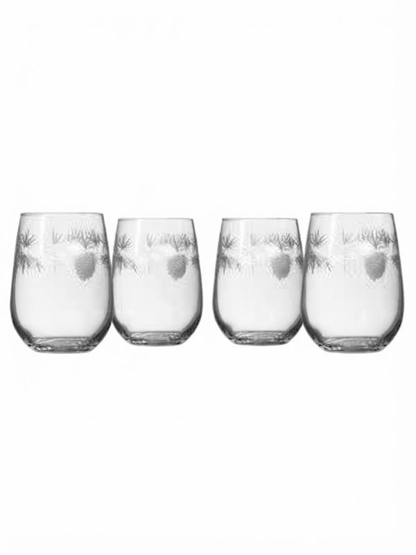 Icy Pine - Wine Tumbler (18 oz)